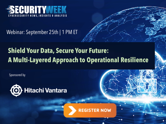 Webinar Today: Shield Your Data, Secure Your Future: A Multi-Layered Approach to Operational Resilience