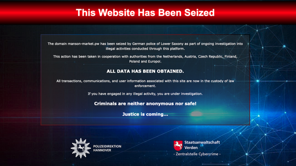 50 Servers Linked to Cybercrime Marketplace and Phishing Sites Seized by Law Enforcement